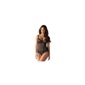 Amanta Body ouvert - Noir et Turquoise